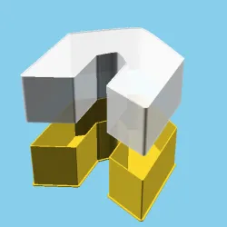 Node JS Logo, nestable box (v1)