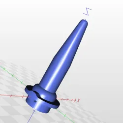 Nozzle for silicone gun