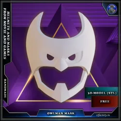 Owlman mask (DC Legends)