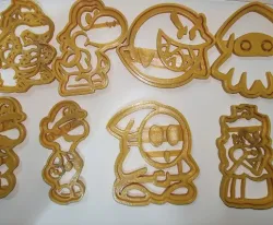 Paper Mario Cookie Cutter