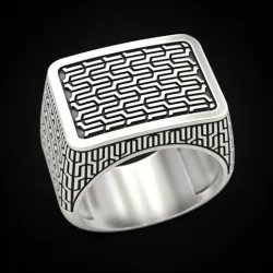 Patterned ring