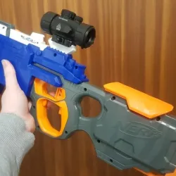 Picatinny rail for Nerf N-Strike Elite Hyper-Fire Blaster
