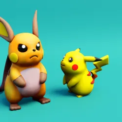 Pichu Pikachu Raichu