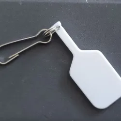 Pickleball Paddle (Blade Shape) Keychain