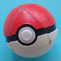 Pokeball Rubik 2x2 (mirror)