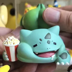 POKEMON CHONKIEST ,FAT AND CUTEST BULBASAUR WITH POPCORN