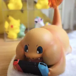 Pokemon Chonkiest ,Fat and Cutest  Charmander with nintendo
