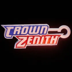 Pokemon Crown zenit Keychain logo