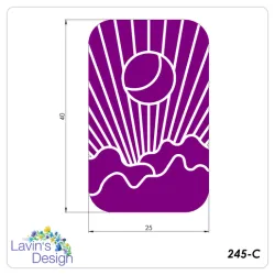 POLYMER CLAY CUTTER / BOHO / UNIQUE SHAPE / LED245-C
