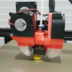 QMB V2 Ender 5 hot-end and part cooler