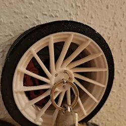Rim Wall Key Mount