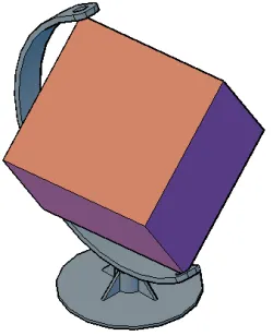 Rubik's cube base