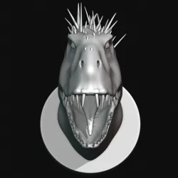 Scorpios Rex Head for 3D Printing