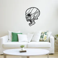 Screaming Skull - Wall Art Decor