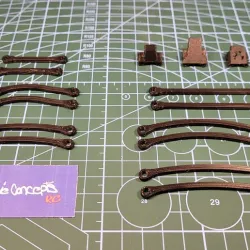 SCX24 Link Pack + BOA Servo Mount + Rasiers ie Concepts