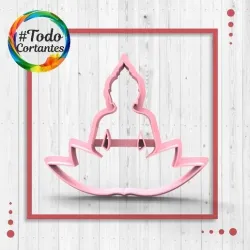 Silhouette yoga cutter