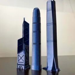 Skyscrapers of Hong Kong, China