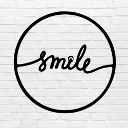 Smile wall decoration