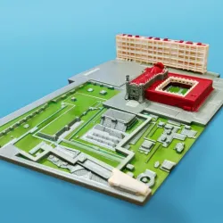 Square of 3 Cultures  (Multicolor) - Tlatelolco, Mexico City