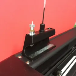 Stand for three Roland drag knife holder