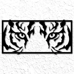 Tiger Face Wall Art Tiger Wall Decor Safari