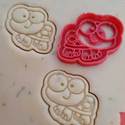 Turtle Animals cookie cutter and stamp