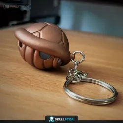 Turtle Shell Keychain