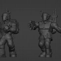 Vox-Caster Trooper