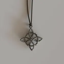 Witches knot pendant (stl witches knot).