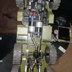 WPL Dual 370 Motor mount
