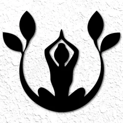yoga meditation wall art yogo wall decor 2d
