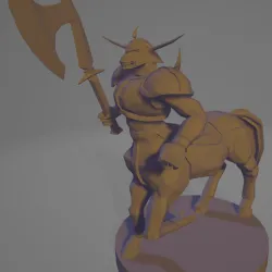 Yugioh Rabid Horseman miniature Dungeon Dice Monsters DDM figure