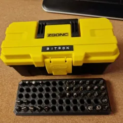 ZGONC Bitbox - 3D-printed tool box for bits & screw attachments