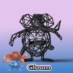 #044 Gloom Pokemon Wiremon Figure