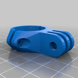 25 mm clamp triple 0 GoPro like