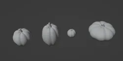28mm scale Fantasy Pumpkin Set