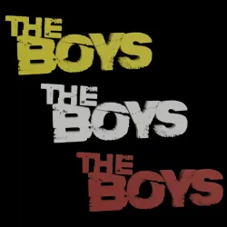 3D MULTICOLOR LOGO/SIGN - The Boys