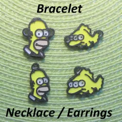 4 Simpson #3 Necklaces, Bracelets, Earrings, Jewelry