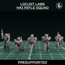 6mm Hai Infantry - Rifle Squad