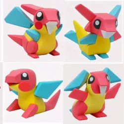 8 Medley Pikachu and Porygon figures