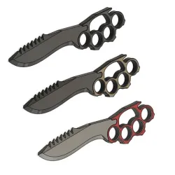 Airsoft Knuckle Duster Blade
