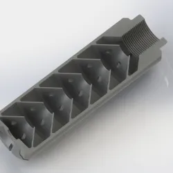 Airsoft silencer 14mm CCW