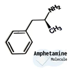 Amphetamine Molecule