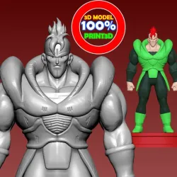 Android 16 - dragonball - 3D print model