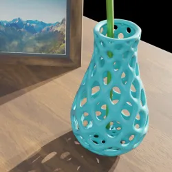 Arcane Hextech - organic vase toothbrush holder alien scifi