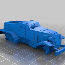 BA-10 Armored Car 1/56 1:56 28mm