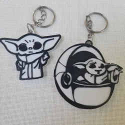 BABY YODA GROGU FREE KEYCHAINS