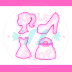 BARBIE COOKIE CUTTER.