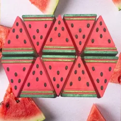 Bath Bomb Mold Hybrid Watermelon Slice