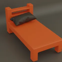 Bed and Pillow